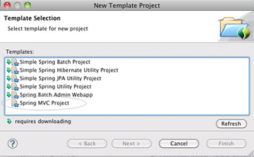 sts spring mvc project